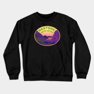 Restore Hetch Hetchy Crewneck Sweatshirt